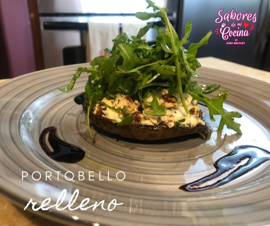 Champiñones Portobello Rellenos