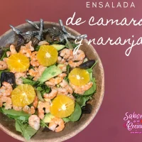 Ensalada de Camarón y Naranja