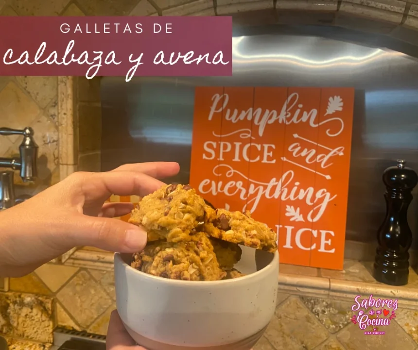 Receta de Galletas de Calabaza y Avena