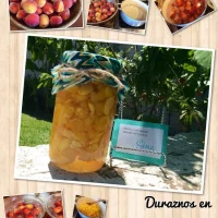 Duraznos en almíbar