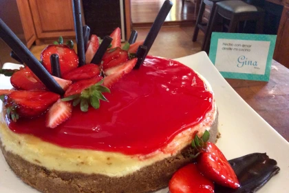 Cheesecake de fresas