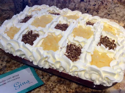Pastel Borracho de Piña
