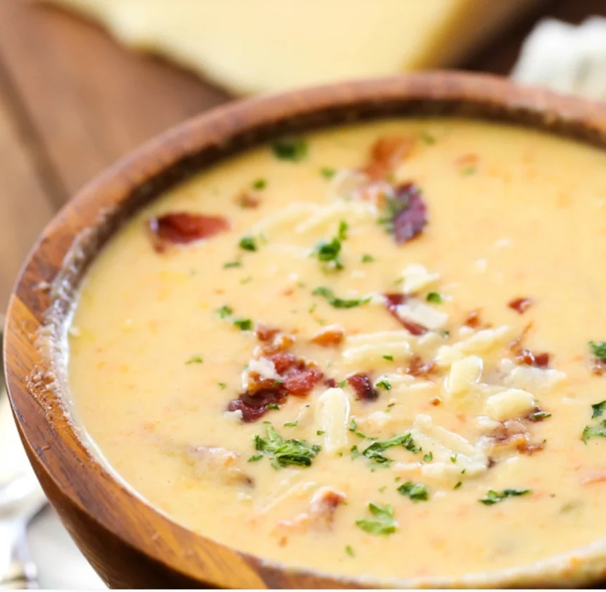 Crema de Papa con Queso