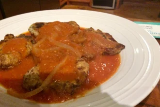 Tortitas de carne deshebrada