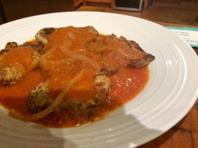 Tortitas de carne deshebrada