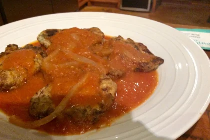 Tortitas de carne deshebrada