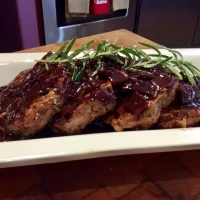 Medallones de Puerco en reducción de Vino Tinto