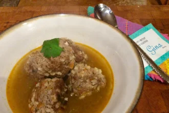 Albondigas en salsa de chipotle