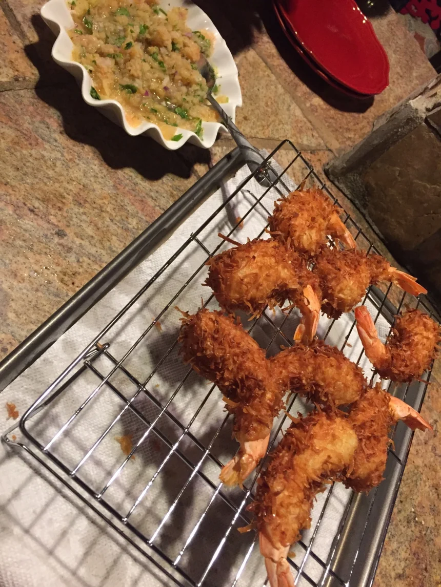 Camarones al Coco