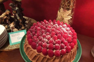 Pastel triple chocolate
