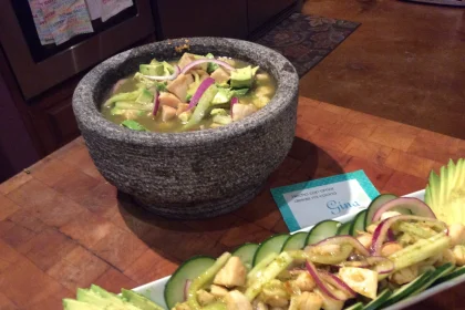 Aguachile de Callo de Hacha