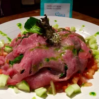 Carpaccio de Atún 26 Carpaccio de Atún