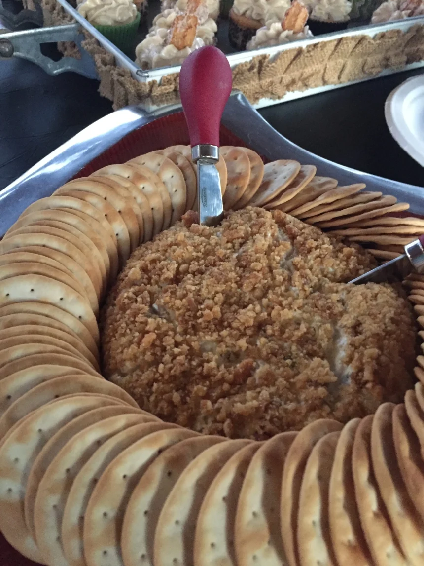 Botanita de Queso con champiñones