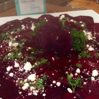 Carpaccio de Betabel