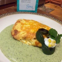 Pastel de Elote, Pollo y Poblano