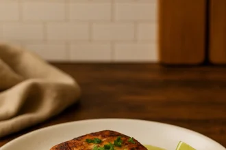 Filete de Pescado en Salsa de Coco y Curry Verde: Sabor Tropical del Mar