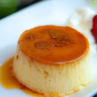 Flan de Queso, postre de cremoso queso