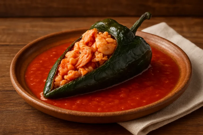 Chile Relleno de Mariscos: Receta Gourmet para Sabores del Pacífico