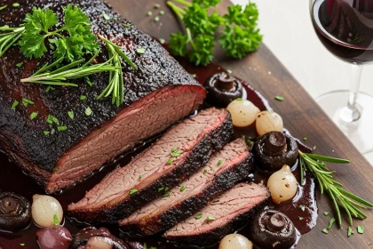 Brisket al vino
