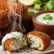 Receta de Croquetas de Bacalao y Papa crujientes paso a paso