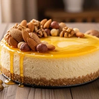 Honey-Nut cheesecake
