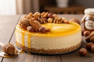 Honey-Nut cheesecake