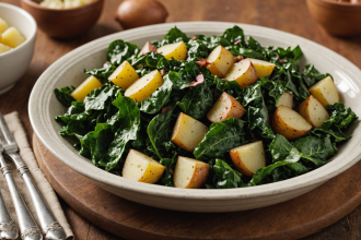 descubre cómo preparar acelgas con papa, una receta tradicional, saludable y fácil de hacer. ideal para acompañar tus comidas o disfrutar como plato principal. ¡sabor casero en cada bocado!