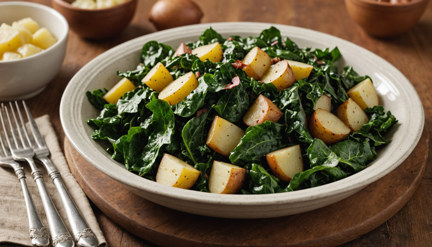 discover how to prepare chard with potato, a traditional, healthy, and easy-to-make recipe. ideal to accompany your meals or enjoy as a main dish. homemade flavor in every bite!
