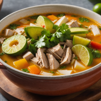 descubre cómo preparar el delicioso caldo tlalpeño, una sopa tradicional mexicana llena de sabor, pollo, verduras y chipotle. ¡sorprende a tu familia con esta receta fácil y nutritiva!