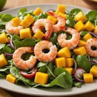 descubre cómo preparar una deliciosa ensalada de camarón y mango, refrescante y llena de sabor. perfecta para días calurosos y para sorprender a tus invitados con una combinación exótica y saludable.