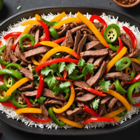 descubre cómo preparar unas deliciosas fajitas de res estilo oriental, con sabores exóticos y fáciles de hacer en casa. perfectas para compartir y sorprender a tu familia.