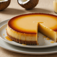 descubre cómo preparar un delicioso flan de coco sin horno, fácil y rápido. disfruta de este postre cremoso con sabor tropical ideal para cualquier ocasión.