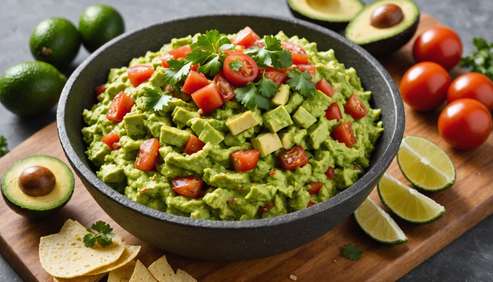 descubre cómo preparar un delicioso guacamole clásico con ingredientes frescos. una receta fácil y rápida ideal para acompañar tus platos favoritos o disfrutar como aperitivo.