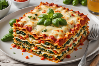 descubre cómo preparar una deliciosa lasaña de verduras, una receta saludable y fácil, perfecta para toda la familia. disfruta de sabores frescos y nutritivos en cada capa.