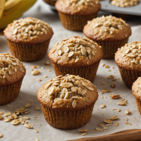 descubre cómo preparar deliciosos muffins de plátano y avena, una opción saludable y fácil para el desayuno o la merienda. receta rápida, ideal para toda la familia.