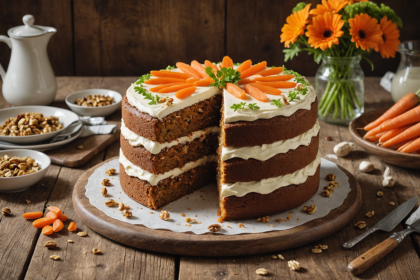 descubre cómo preparar un delicioso pastel de zanahoria saludable, ideal para cuidarte sin renunciar al sabor. receta fácil, ingredientes naturales y perfecta para cualquier ocasión.