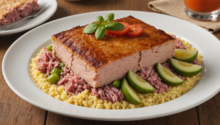 disfruta de una receta fácil y deliciosa de pastel de atún frío, ideal para el verano. perfecto como entrante o plato principal, sorprende a tu familia con este plato refrescante y nutritivo.