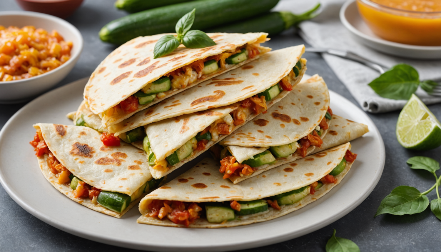 discover how to prepare delicious pumpkin blossom quesadillas with this easy and traditional recipe. enjoy an authentic Mexican dish, full of flavor and tradition.