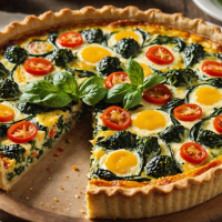 descubre cómo preparar una deliciosa quiche rústica de verduras, perfecta para cualquier ocasión. una receta fácil, saludable y llena de sabor, ideal para amantes de la cocina casera y las comidas ligeras.