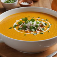 descubre cómo preparar una deliciosa sopa de calabaza y coco, una receta cremosa, saludable y llena de sabor exótico, perfecta para disfrutar en cualquier época del año. ¡sorprende a tu familia con este plato fácil y nutritivo!