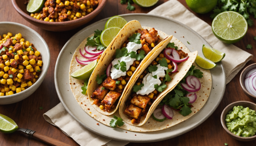 descubre cómo preparar deliciosos tacos de pescado al pastor, una receta mexicana que combina sabores tradicionales con un toque fresco y diferente. ¡perfectos para compartir y sorprender a todos!