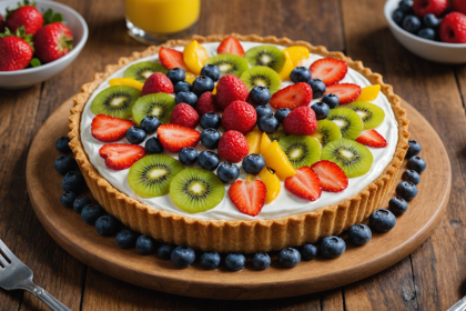 descubre cómo preparar una deliciosa tarta fría de yogur y frutas, ideal para el verano. fácil, refrescante y perfecta para sorprender a tus invitados. ¡sigue nuestra receta paso a paso!