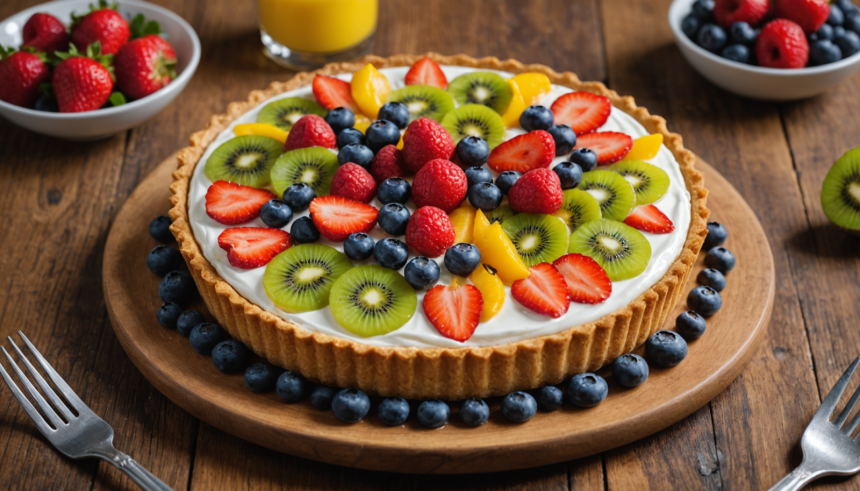 descubre cómo preparar una deliciosa tarta fría de yogur y frutas, ideal para el verano. fácil, refrescante y perfecta para sorprender a tus invitados. ¡sigue nuestra receta paso a paso!