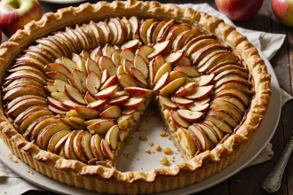 descubre cómo preparar una deliciosa tarta de manzana rústica con esta receta fácil y tradicional. ideal para sorprender en cualquier ocasión con un postre casero y lleno de sabor.