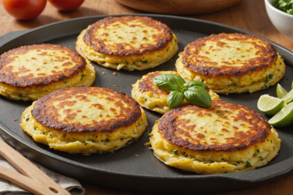 descubre cómo preparar deliciosas tortitas de papa al horno, una opción fácil, saludable y perfecta para acompañar cualquier comida. ¡ideales para toda la familia!
