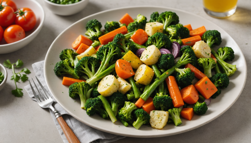 descubre cómo preparar verduras al vapor con una deliciosa vinagreta. una receta saludable, fácil y llena de sabor para acompañar tus comidas o disfrutar como plato principal.