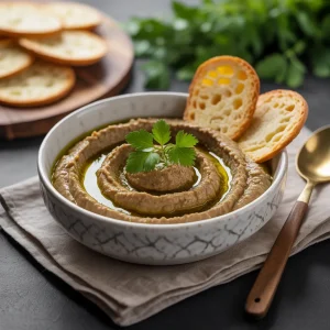 Dip de berenjena (Baba ganoush)