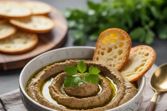 Dip de berenjena (Baba ganoush)