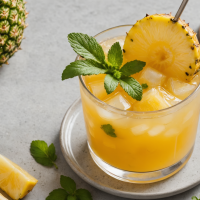 descubre cómo preparar agua fresca de piña con jengibre y hierbabuena, una bebida refrescante, saludable y fácil de hacer ideal para los días calurosos. ¡disfruta su sabor tropical y beneficios naturales!