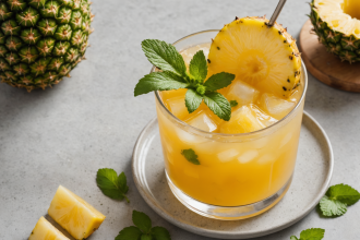 descubre cómo preparar agua fresca de piña con jengibre y hierbabuena, una bebida refrescante, saludable y fácil de hacer ideal para los días calurosos. ¡disfruta su sabor tropical y beneficios naturales!